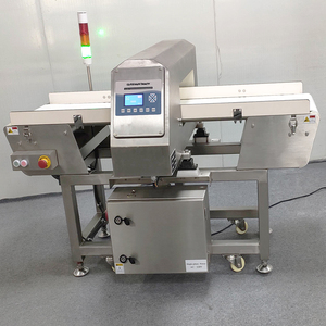 Détecteur de métaux à écran tactile pour emballages alimentaires, système multifréquence pour sacs en aluminium, matériau SUS 304, IP54, DYX-605 Fo - Product Image 1