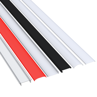 Striola Luminaire Fluorescent Blanc Lait Respectueux de l'Environnement Couvercle de Lampe en Plastique PC