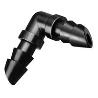 Kit de raccords d'irrigation de jardin, tuyau PVC, coudes en plastique de 4 pouces, tube goutte-à-goutte en caoutchouc pour l'arrosage domestique et agricole