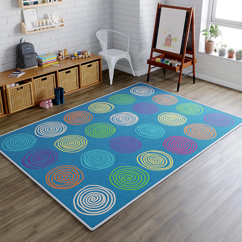 Cachemire extrafin - Cercle multicolore jaune