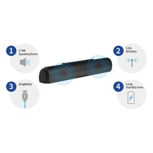 Camera hệ thống hội nghị với Loa Hi-Fi tất cả trong một hệ thống - Product Image 3