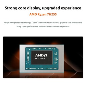 Ordinateur de bureau <span class=keywords><strong>Lenovo</strong></span> Xiaoxin, processeur AMD Ryzen 7 H 255, 32 Go de DDR5, SSD de 1 To, Wi-Fi 6 intégré, Bluetooth 5.2, PC de bureau professionnel - Product Image 4