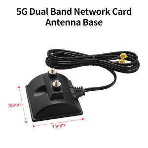 เสาอากาศ WiFi แบบแบนด์คู่5G 2022ขั้วต่อปลั๊กทิศทางรอบทิศทางพร้อมขั้วต่อแบบ SMA ตัวเมีย - Product Image 3