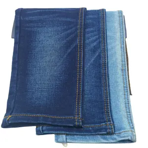 Denim-Stoff für Herren Jeans 12,3 Unzen hochwertiger Kleidungsstoff Großhandel blau Recht Twill 1% Elasthan