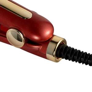 เครื่องหนีบผมไฟฟ้าระดับมืออาชีพ พร้อมฟังก์ชั่นม้วน<span class=keywords><strong>ผม</strong></span> ไฟ LED เหมาะสำหรับโรงแรม ใช้ได้กับผมเปียกและผมแห้ง เคลือบเซรามิกสเปน ร้อนเร็ว - Product Image 4