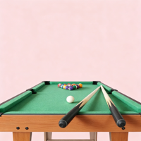 Ensemble de Queue de Billard Classique et Accessoires, Queues Mini de Haute Qualité, Craie et Pont pour le Jeune Joueur Exigeant