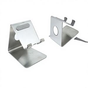 Base Portátil de Aluminio Sólido con Acabado de Espejo de Acero, Soporte Manos Libres para Tablets, Logotipo Personalizado, Regalos Corporativos, Serigrafía - Product Image 1