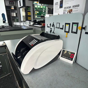 Multi-Währungen Batterie Option Bill Counter Maschine USD/EUR/<span class=keywords><strong>INR</strong></span> Cash Detector Effizienter Geld zähler - Product Image 2