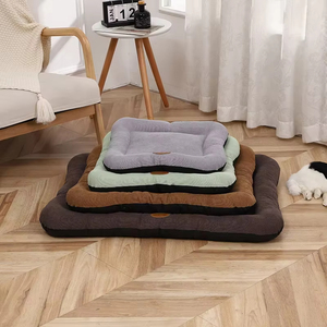 Luxus-Hunde bett für große Rassen Maschinen wasch bare wasserdichte Matratze Personal isiertes Logo Ganzjahres-Katzen kissen - Product Image 1
