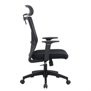 Nouvelle Chaise de Bureau Exécutive Commerciale au Design Innovant, Dossier Haut Ergonomique, Rotative, avec Appuie-tête et Soutien pour Bureau Debout - Product Image 3
