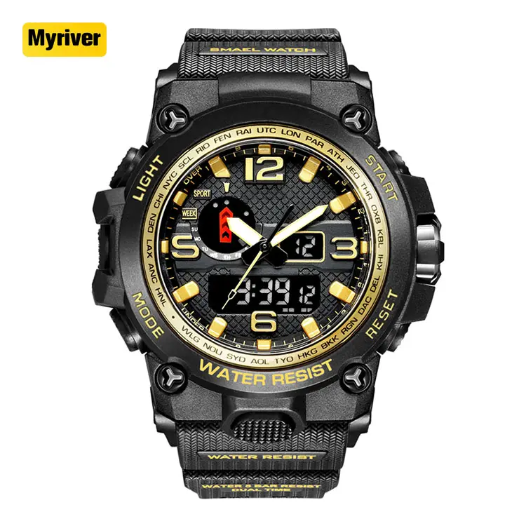 Myriver 2022 Hot Sale Ladies Luxury Brand Dropshipping Waterproof Digital Watches Mens Women'S Quartz Watch