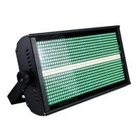 Projecteur LED Stroboscopique DMX RVB Tricolore avec Éclat de Lumière Blanche, Contrôlé DMX512, Matrice de Points à 8 Étapes