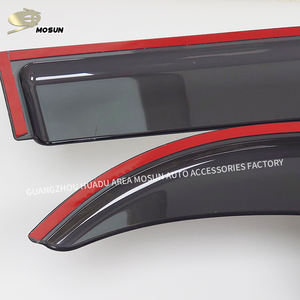 واقي نوافذ Mosun لسيارة <span class=keywords><strong>Toyota</strong></span> <span class=keywords><strong>Corolla</strong></span> E110 1995-2002، حاجب تهوية تلقائي، درع حماية من الطقس، عاكس للرياح، حاجز للمطر - Product Image 5