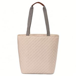 Quilted Padded Thermal Cooler <b>Tote</b> Bag Insulted Lunch Bag for Picnic - Product Image 2