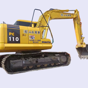 Excavatrice sur chenilles Komatsu PC110 d'occasion de 11 tonnes |   Machines d'occasion importées du Japon pour la construction et l'exploitation minière - Product Image 1