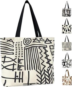 Sac fourre-tout vertical en toile tissée, grand format, épais, de luxe, personnalisable avec logo, pour impression et protection anti-poussière - Product Image 1