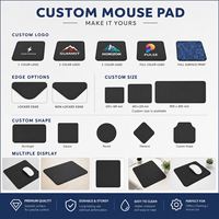 Alas Mouse Sublimasi Ukuran Besar 800*300MM Tahan Air, Alas Mouse Gaming Putih dengan Alas Karet Anti Selip