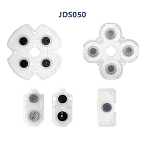 SYYTECH JDS050 Kit de manette analogique 3D en caoutchouc conducteur pour <span class=keywords><strong>PS4</strong></span> Playstation 4 pièces de réparation de capuchon de bouton de contrôleur - Product Image 4