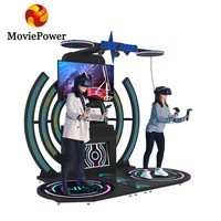 Simulateur de musique de réalité virtuelle à prix d'usine amusant, équipement de simulation de mouvement, machine d'arcade de danse 9D, jeux vidéo VR pour 2 personnes