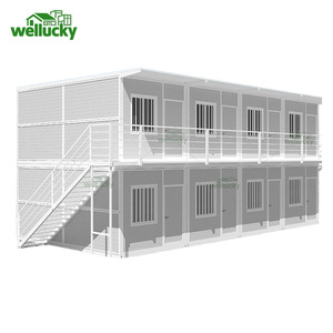 Multi Fold X Có Thể Gập Lại Container Nhà Di Động Nhà Nhanh Chóng Cài Đặt Modular Cấu Trúc Cho Nhà Máy Văn Phòng Và Lưu Trữ Xây Dựng - Product Image 3