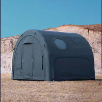 Tente tunnel gonflable sur mesure, OEM ODM, couleur et matériau personnalisés, pour événements en plein air, camping, tente gonflable