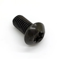 M3-5 X 6 vis à métaux avec Torx T10 tête cylindrique zingué oxyde noir acier inoxydable laiton aluminium vis boulons