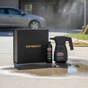 Pulvérisateur de mousse électrique, kit de lavage auto sans eau et de cirage, nettoyant chimique en spray pour lavage et detailing automobile - Product Image 2