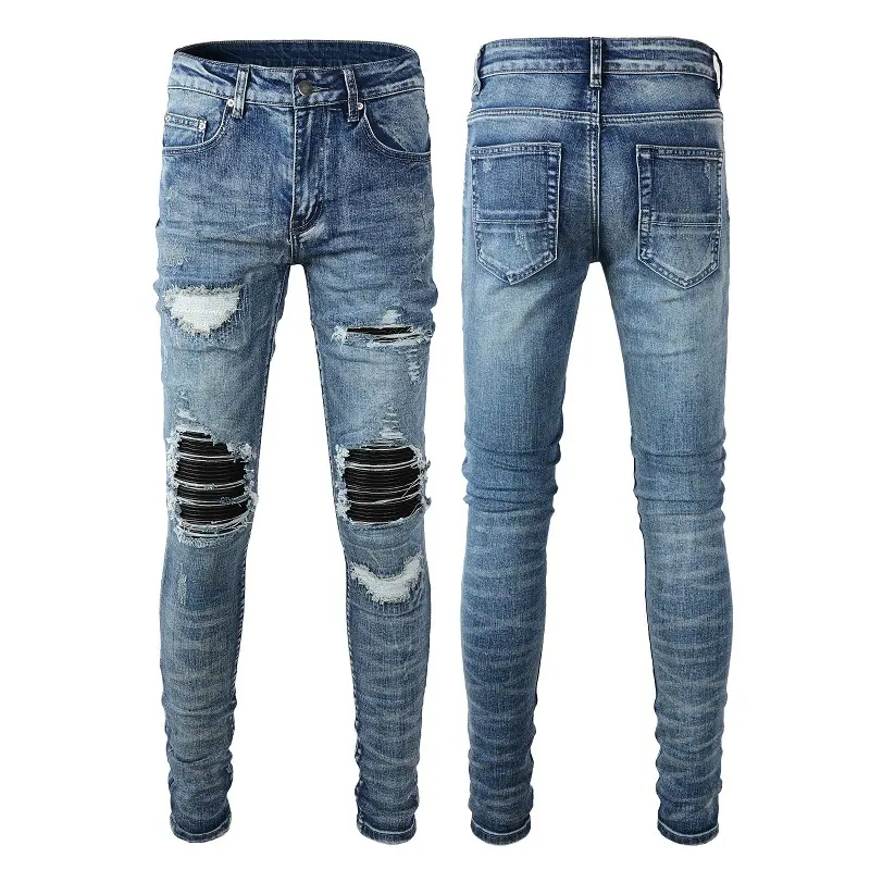 Nouveaux Styles Hommes Distressed Jeans Pant Célèbre Marque Designer Amiry Luxury Denim Jeans