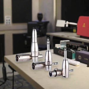 CC035 Yinyu DDP RTS 6,35mm 1/4 "Mono Jack A Adaptador XLR hembra de 3 pines contactos de Metal convertidor de señal de Audio profesional - Product Image 6