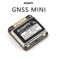Módulo GPS RUSHFPV GNSS Mini M10 UBX NMEA de Doble Protocolo con Antena de Cerámica Integrada de 4.2g para Aviones RC de Largo Alcance FPV