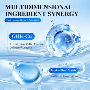 Sérum Peptidique GHK-Cu en Flacon avec Cellules Souches 30ml OEM Anti-Âge Réducteur de Pores Hydratant Réparateur pour le Visage - Product Image 5
