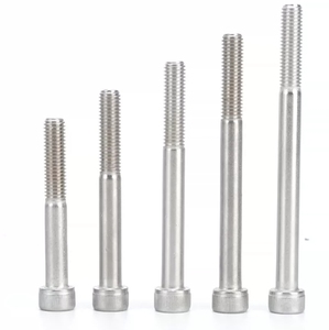 สกรูหัวหกเหลี่ยมสแตนเลส LeGood เกลียวครึ่งตัว M10X130 มม. มาตรฐานเมตริก DIN912 - Product Image 4