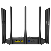 Tenda — routeur wi-fi sans fil AC23, contrôle intelligent de la bande passante avec antenne 6dbi, double bande Gigabit