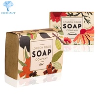 Cajas de Regalo de Jabón Kraft Biodegradables Personalizadas con Diseño Moderno y Novedoso