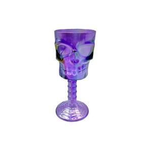 Tasse à café en plastique 3D squelette colorée personnalisée pour fête d'Halloween, réutilisable, style classique, impression typographique, vaisselle de fête - Product Image 5