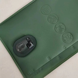 Không bị rò rỉ 3.0L TPU nước bàng quang ô liu màu xanh lá cây với Neoprene tay áo và chống bụi Miệng mảnh - Product Image 3