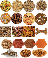 Máquina de procesamiento de alimentos para mascotas, máquina de planta de procesamiento de alimentos para mascotas, 1 tonelada, máquina extrusora de alimentos para perros, gatos, peces, pájaros
