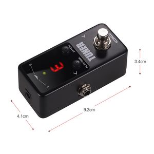 <span class=keywords><strong>Kokko</strong></span> FTN2จูนเนอร์กีตาร์ขนาดเล็กที่เหยียบพร้อมจอแสดงผล LED ทรูเอฟเฟกต์กีตาร์บายพาสสำหรับอุปกรณ์เครื่องดนตรี - Product Image 4