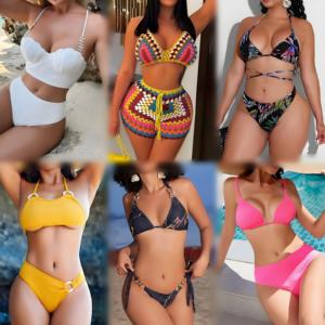 2026 Hot Selling Swimwear Women's Clothing Inventory Mixed Style Party Sexy Bikini Set Wholesale Bulk - Product Image 3