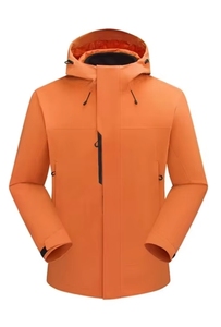 Chaqueta de Asalto Estilo Armadura para <span class=keywords><strong>Mujer</strong></span> y Hombre, Cortavientos, Impermeable, con Cremallera y Capucha, Conjunto de Dos Piezas 3 en 1 - <span class=keywords><strong>Tex</strong></span> 90% Plumón de Pato Blanco - Product Image 6