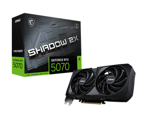 Tarjeta Gráfica GeForce RTX 5070 12G SHADOW 2X OC de 12GB, Nueva, GDDR7 2542 MHz 650 W, GPU para Juegos, Tarjeta de Video para PC de Escritorio - Product Image 1
