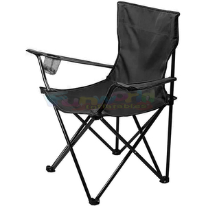 Chaises de camping de plage pliantes doubles pour l'extérieur, confortables avec un cadre en aluminium pliable moderne, chaise de jardin en métal bon marché - Product Image 5