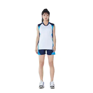 Custom Made Women Volleyball Uniform Short Sleeves Volleyball Uniforms For Womens Tennis Volleyball Uniform For Women