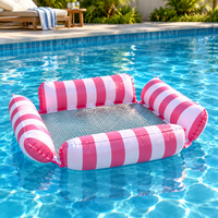 Tapis flottant gonflable en PVC, hamac flottant, lit d'eau gonflable pour la plage et la piscine
