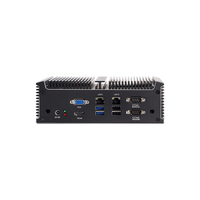 PC Industrial Sin Ventilador con Intel Core I7 6600U/i5 6300U de 6.ª Generación, Full HD, NVR, 4 Puertos PoE, Windows 11, SSD, Gráficos Intel UHD