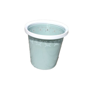 <b>Plastic</b> Trash Can Cylindrical 12L And Above Big Size Indoor Waste Bins For Living Room <b>Kitchen</b> Bathroom - Product Image 5
