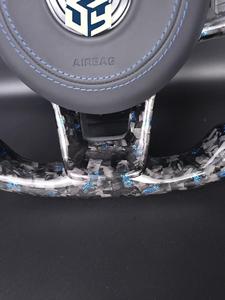 Volant sport en <span class=keywords><strong>alcantara</strong></span> pour VW <span class=keywords><strong>Golf</strong></span> <span class=keywords><strong>7</strong></span>, nouvelle version améliorée, volant en fibre de carbone pour Volkswagen <span class=keywords><strong>Golf</strong></span> - Product Image 2