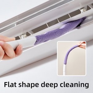 Support OEM Long Handle Blind Cleaner <b>Brush</b> <b>Extendable</b> Dusting Tool for High Window Blinds Scrubber Reusable Home Cleaning - Product Image 2