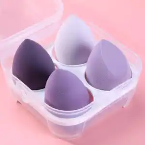 Xách tay make up Applicator trang điểm miếng bọt biển Bộ