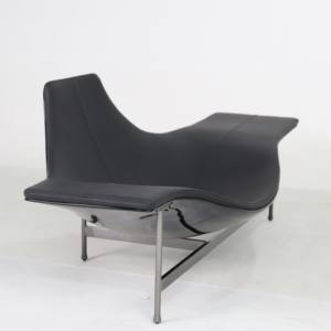 كرسي صالة من الجلد 1 عصري ، أريكة منزلية عالية الجودة للفنادق المصنوعة من الألياف الزجاجية - Product Image 3